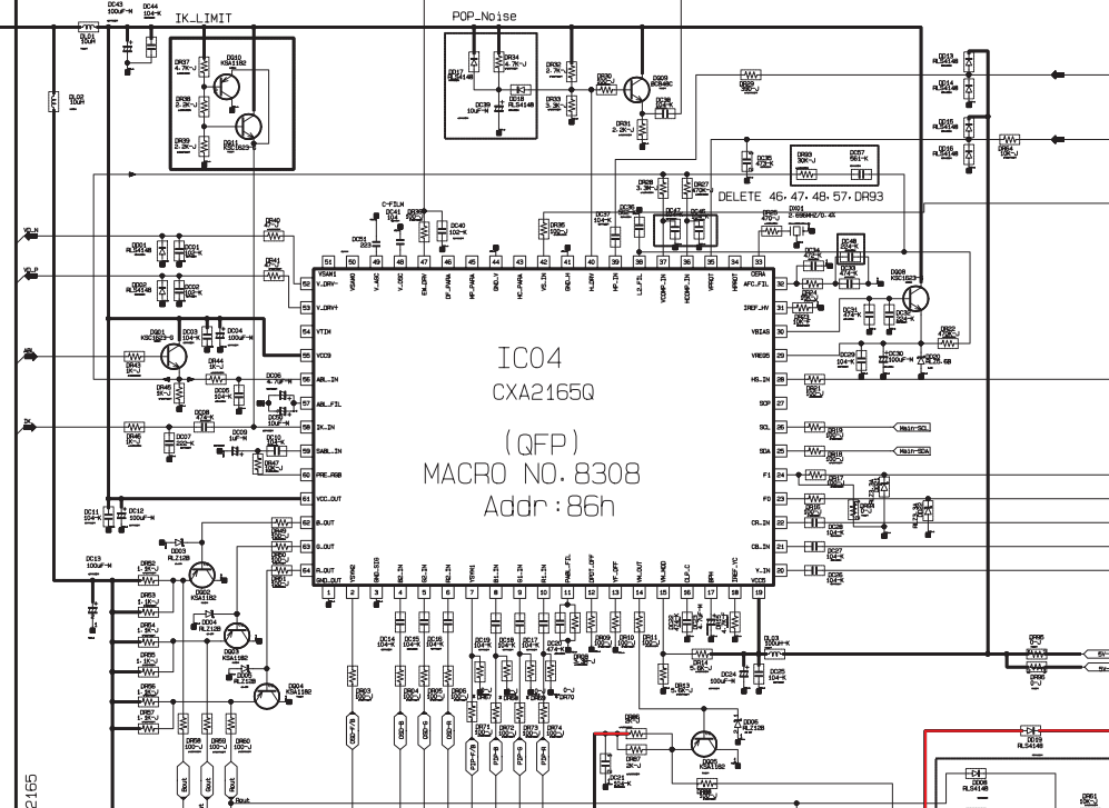 CAX2165Q VDO Proceassor ICs