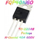 FQP40N60-(TO-220F) N-Channel-40A/600V