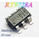 RT9728A-(SOT-23-6L) ไอซี-USB-Toshiba