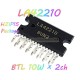LA42210-(HZI-15) ไอซีขยายเสียง-BTL-10Wx2ch
