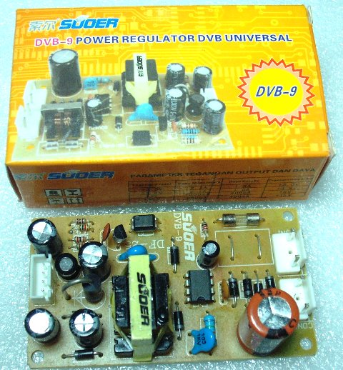 DVB-9 บอร์ดซัพพลาย รีเซฟเวอร์ดาวเทียม 