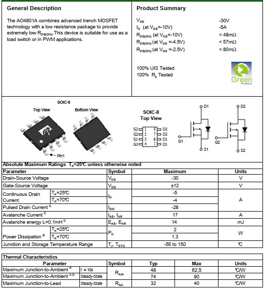 AO4801A