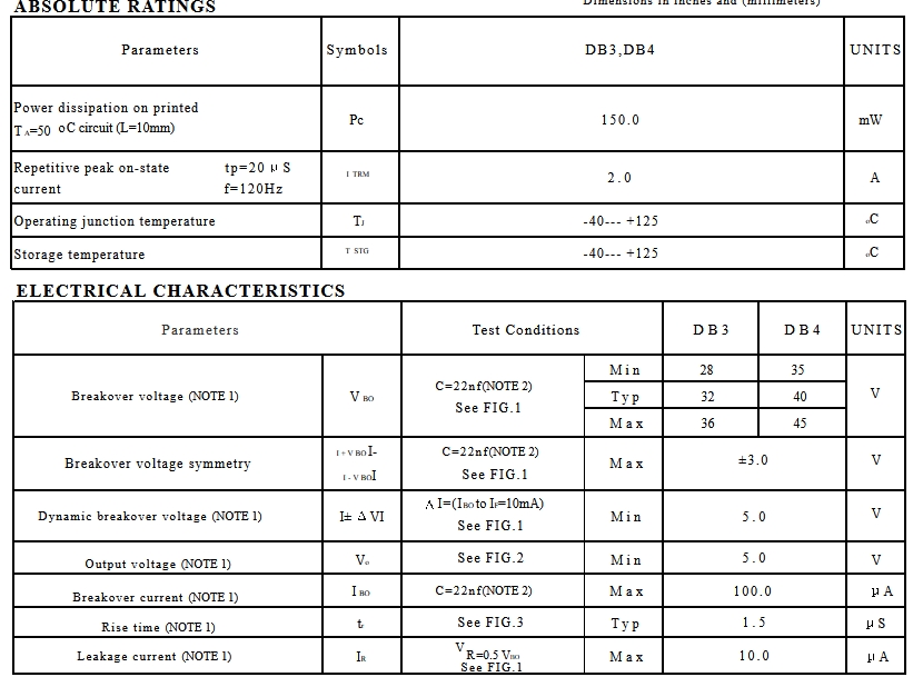DB4-(แพ็คละ5ตัว) ไดแอค-VBO:35V/2A