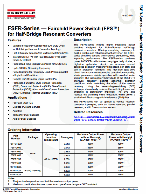 FSFR-Series