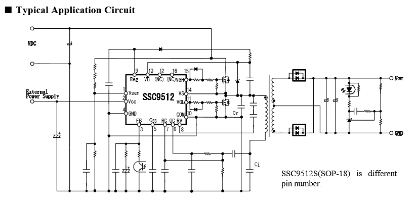 SSC9512S SOP-16