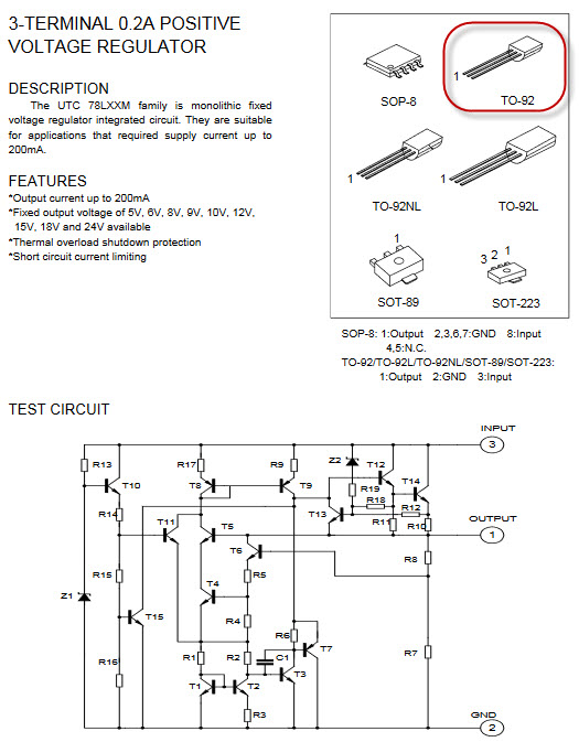 UTC7805L