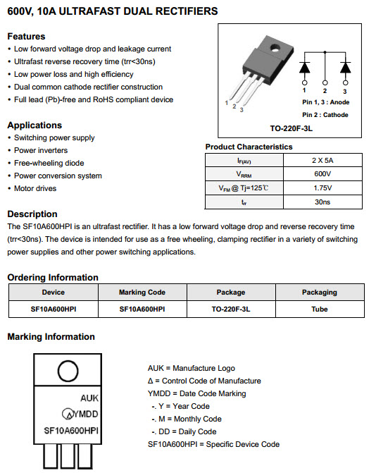 SF10A600HPI