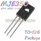 MJE340,MJE350-(TO-126) เพาเวอร์ไดร์เวอร์-300V-0.5A 