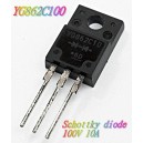 YG862C10-(TO-220F) Schottky-diode-100V-10A