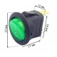 RK-101-G-3L12V สวิทช์ปิด-เปิด 3ขา 20A-12V (แบบกลม-สีเขียว)