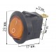 RK-201-O-3L250V สวิทช์ปิด-เปิด 3ขา 5A/250V แบบกลม-สีส้ม