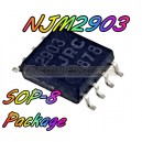NJM2903-(SOP-8) ไอซีดูอัลออปแอมป์ 
