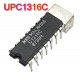 UPC1316C ไอซีขยายเสียงสเตริโอ-2W-12V