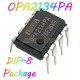 OPA2134PA-(DIP-8) ไอซีดูอัลไฮสปีตออปแอมป์