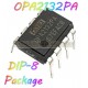 OPA2132PA-(DIP-8) ไอซีดูอัลไฮสปีตออปแอมป์ 