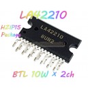 LA42210-(HZI-15) ไอซีขยายเสียง-BTL-10Wx2ch
