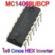MC14069UBCP-(DIP-14) ไอซ๊-Cmos-HEX-Inverter