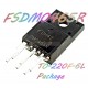 FSDM0465R-(TO-220f-6L) ไอซีสวิทชิ่งเพาเวอร์ซัพพลาย