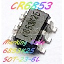 CR6853-(SOT-23-6L) ไอซีสวิทชิ่งโหมด-PWM-คอนโทรล