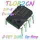 TL082CN-(DIP-8) ไอซีดูอัลออปแอมป์-JFET-Input