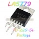 LA5779-(TO-220-5L) ไอซีสเต็ปดาวน์คอนเวอร์เตอร์-3.0A