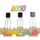 STS8050-(TO-92) NPN-30V/800mA-แพ็คละ10ตัว