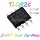 TL082C-(SOP-8) J-FET-ดูอัลออปแอมป์