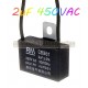 2.0uF-450VAC คาปาสตาร์ทพัดลม 