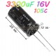 3300uF-16V-105C ELNA-อิเล็คโทรไลท์คาปาซิเตอร์